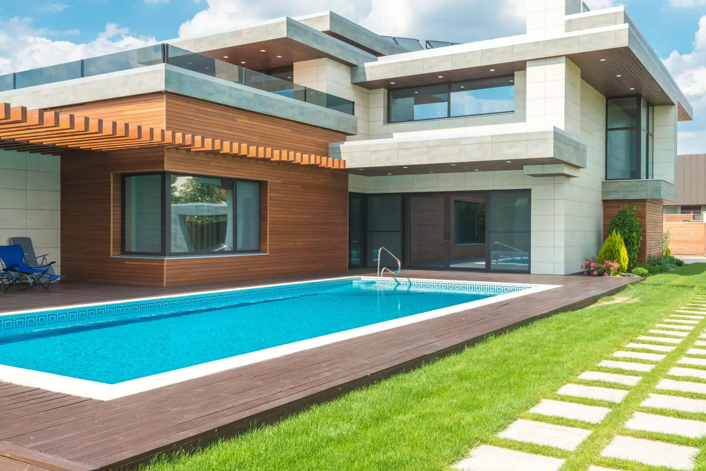 Swimming pool built in Dalwood, NSW